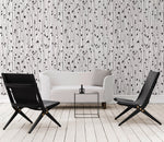 Removable Wallpaper, Scandinavian Wallpaper, Minimalistic Wallpaper, Peel and Stick Wallpaper, WallPaper, Watercolor Leaves Wallpaper - B060 - WallTrend