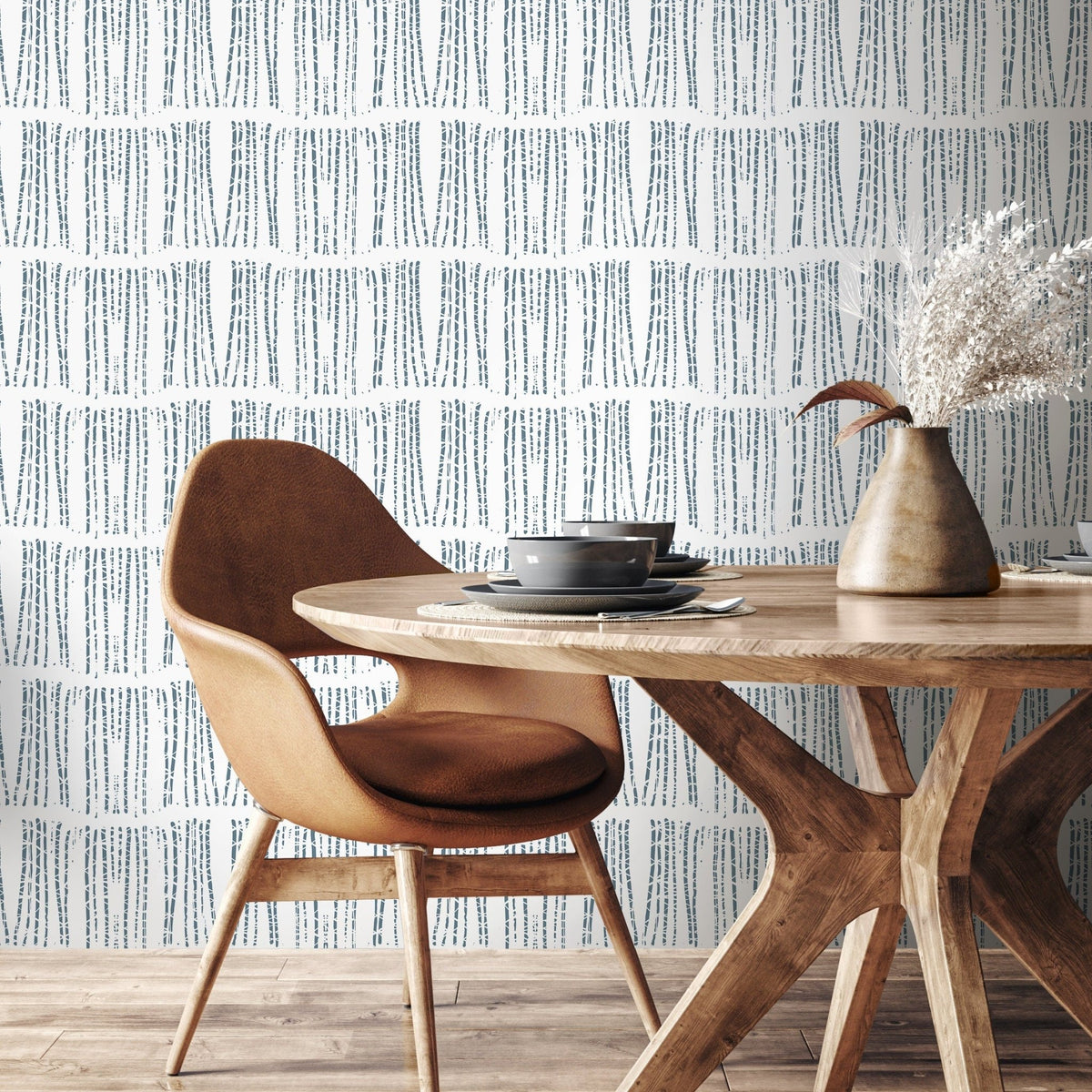 Removable Wallpaper Scandinavian Wallpaper Temporary Wallpaper Vintage Wallpaper Peel and Stick Wallpaper Wall Paper - A633 - WallTrend