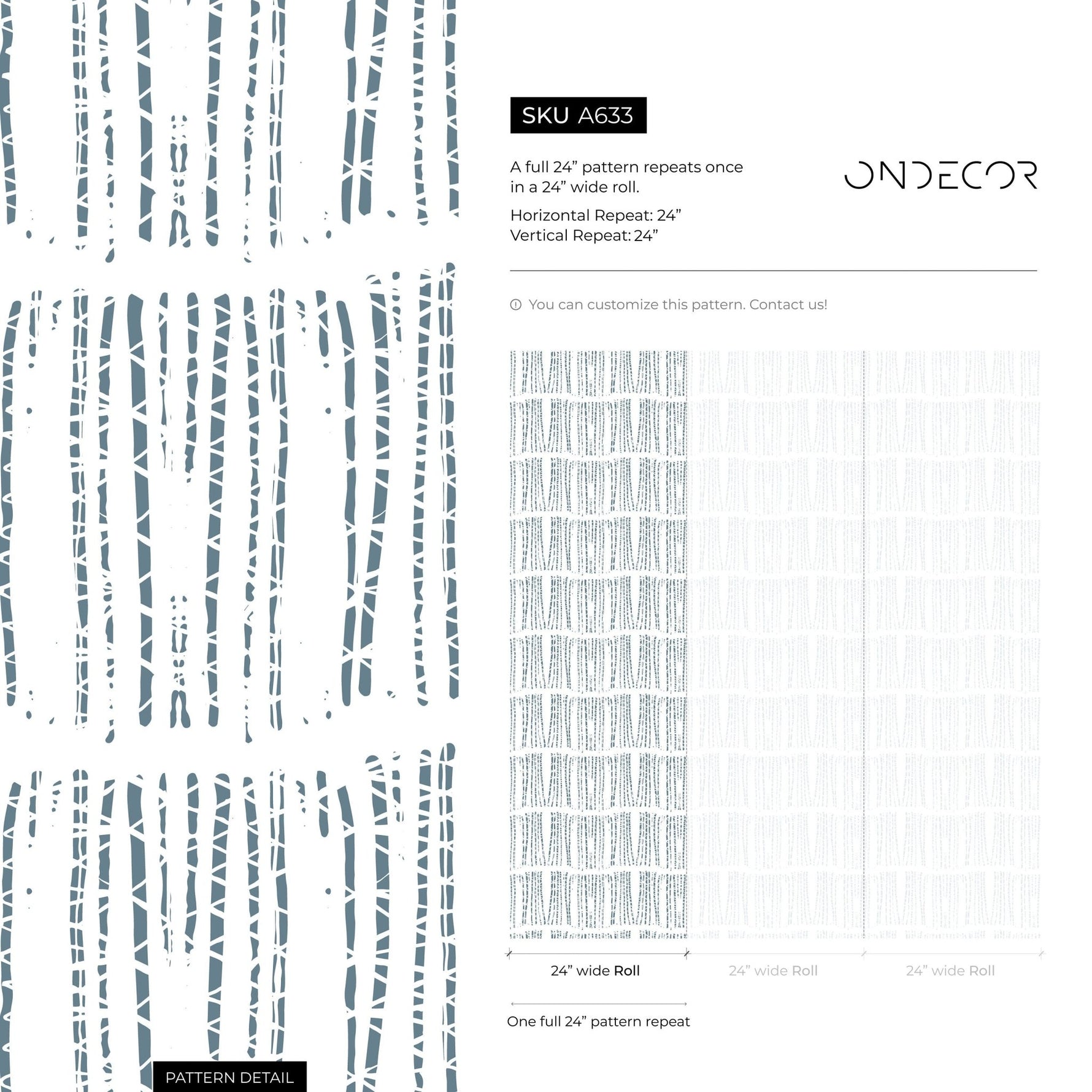 Removable Wallpaper Scandinavian Wallpaper Temporary Wallpaper Vintage Wallpaper Peel and Stick Wallpaper Wall Paper - A633 - WallTrend