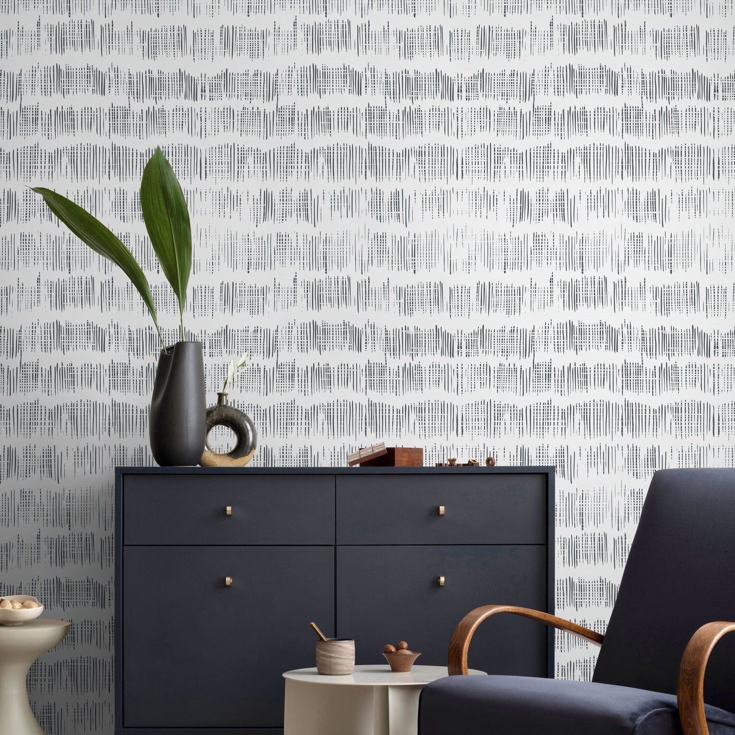 Removable Wallpaper Scandinavian Wallpaper Temporary Wallpaper Vintage Wallpaper Peel and Stick Wallpaper Wall Paper - A636 - WallTrend