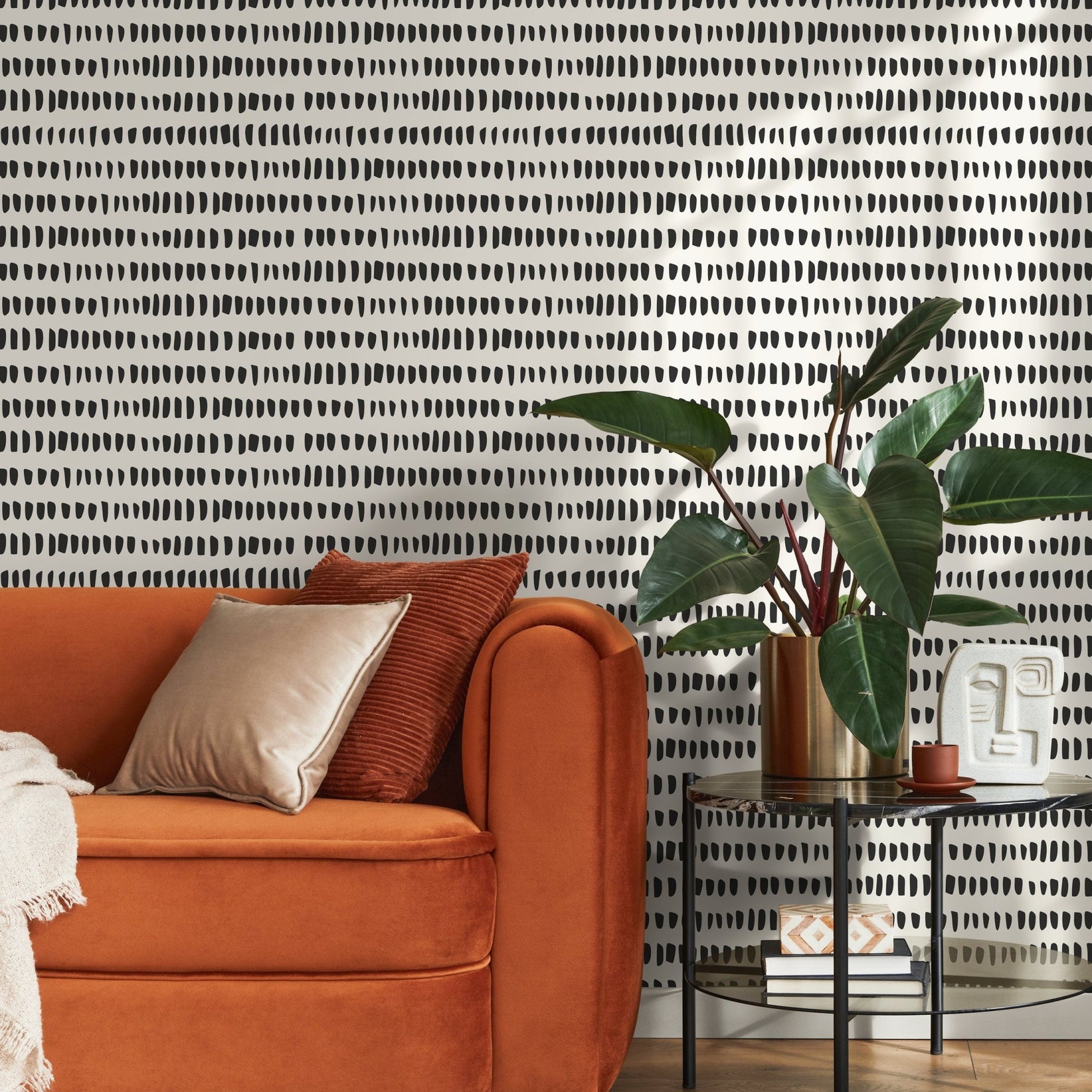 Removable Wallpaper Scandinavian Wallpaper Temporary Wallpaper Vintage Wallpaper Peel and Stick Wallpaper Wall Paper - A645 - WallTrend