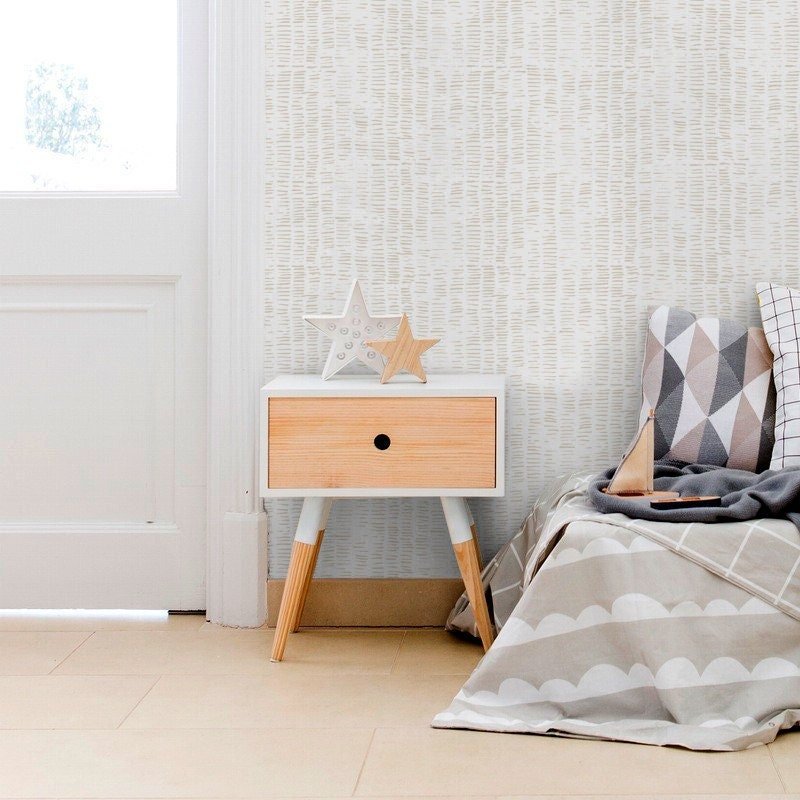 Removable Wallpaper Scandinavian Wallpaper Temporary Wallpaper Vintage Wallpaper Peel and Stick Wallpaper Wall Paper - B988 - WallTrend