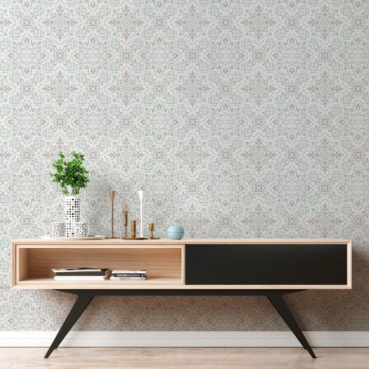 Removable Wallpaper Scandinavian Wallpaper Temporary Wallpaper Wallpaper Peel and Stick Wallpaper Wall Paper - B793 - WallTrend