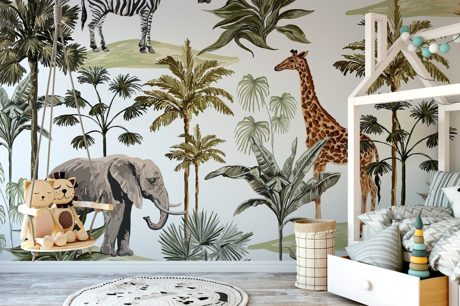 Safari Adventure Wallpaper - B527 - WallTrend