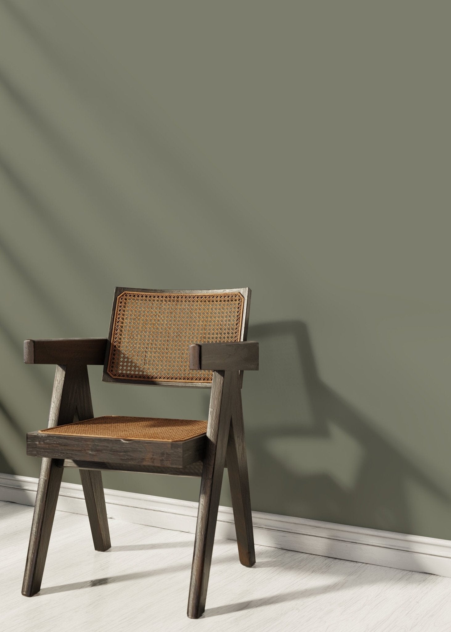 Sage Solid Color Wallpaper - D433 - WallTrend