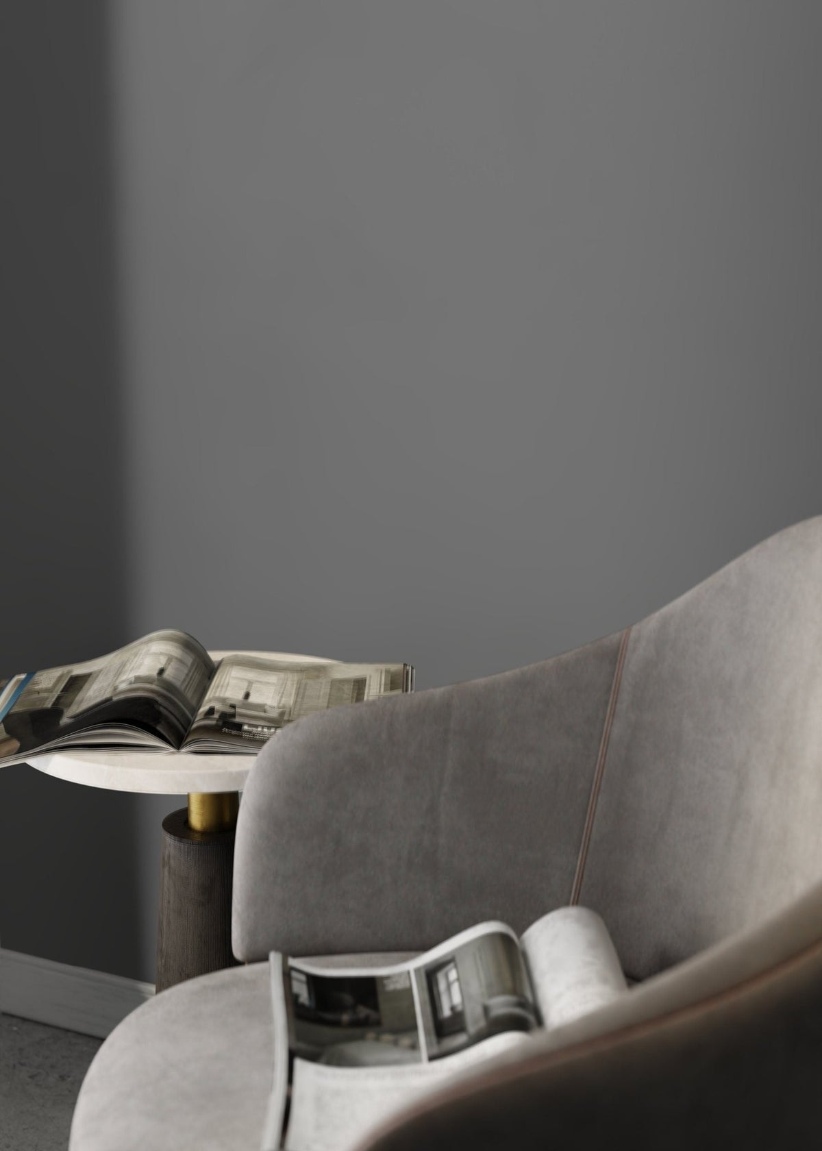 Sapphire Serenity Wallpaper - D413 - WallTrend