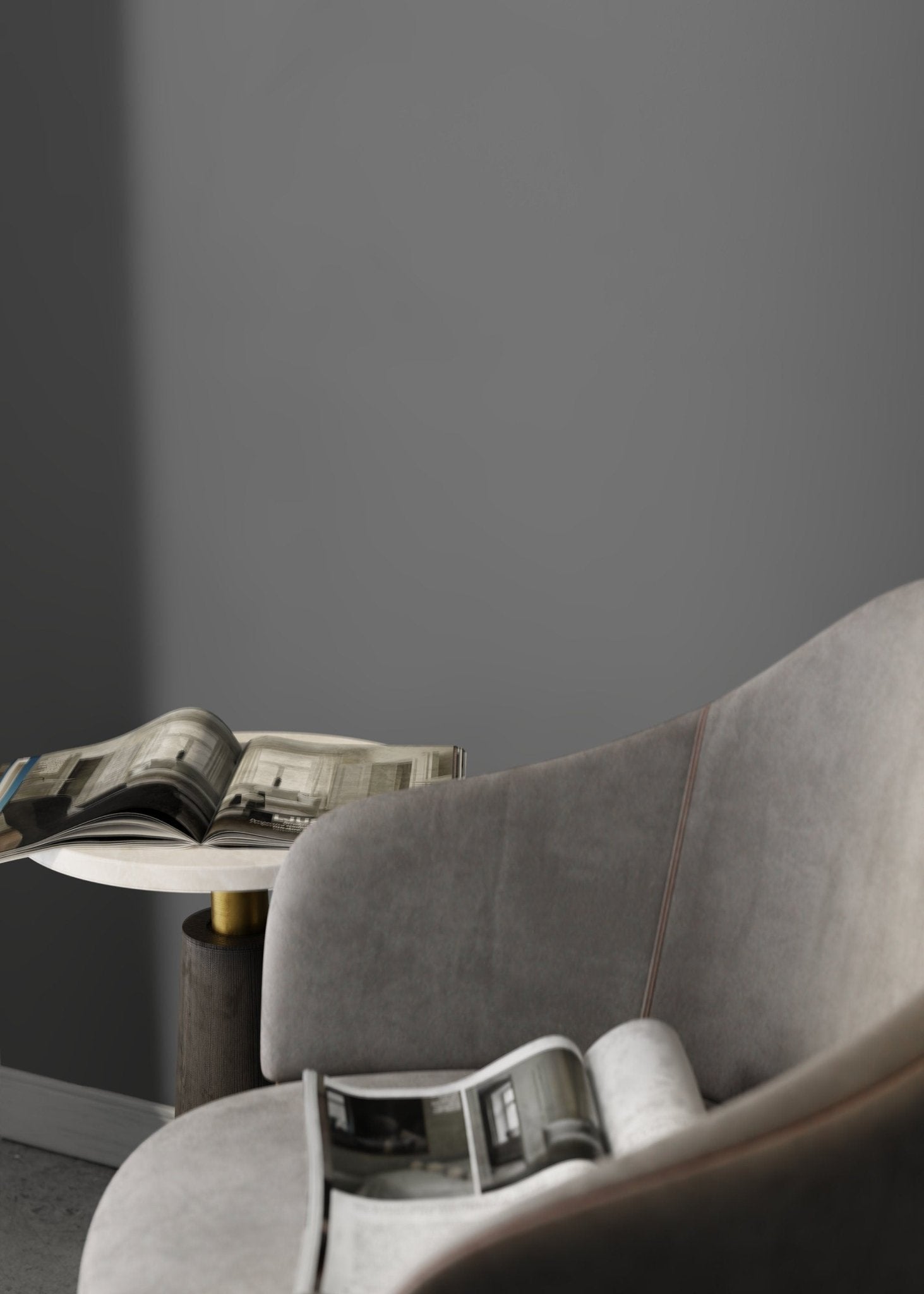 Sapphire Serenity Wallpaper - D413 - WallTrend
