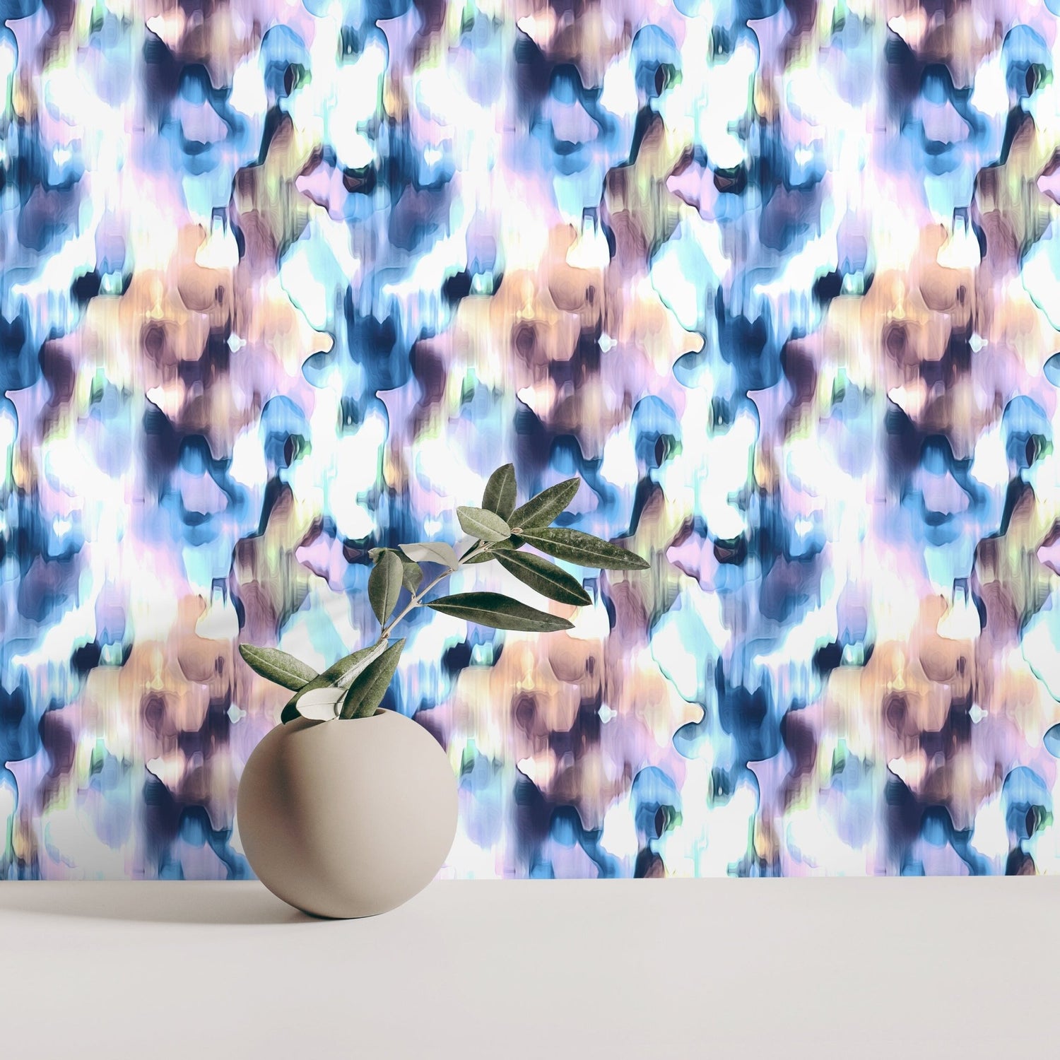Self - adhesive Removable Wallpaper, Wallpaper, Peel and Stick Fabric Wallpaper, Custom Design Wall Mural - A402 - WallTrend
