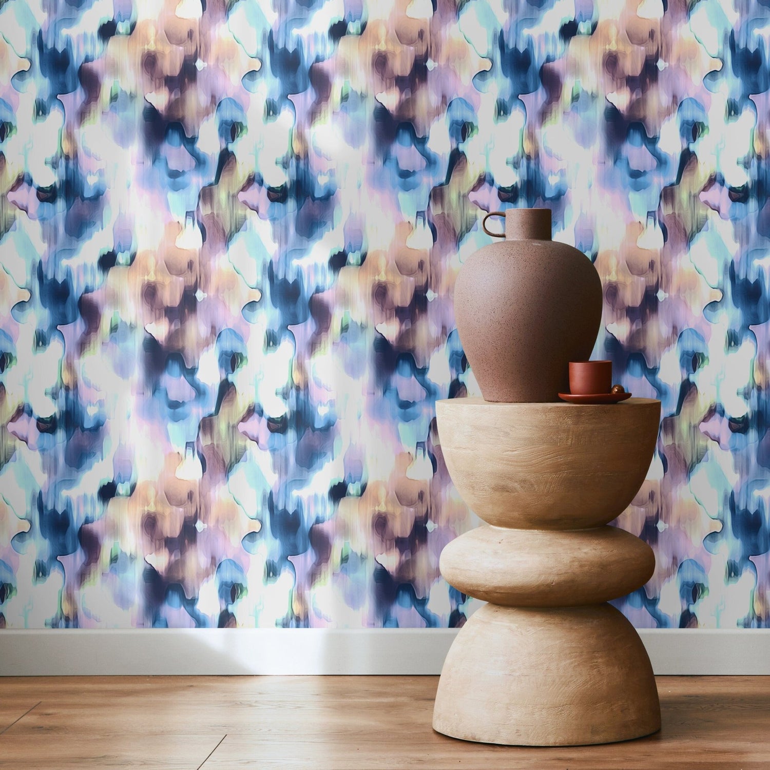 Self - adhesive Removable Wallpaper, Wallpaper, Peel and Stick Fabric Wallpaper, Custom Design Wall Mural - A402 - WallTrend