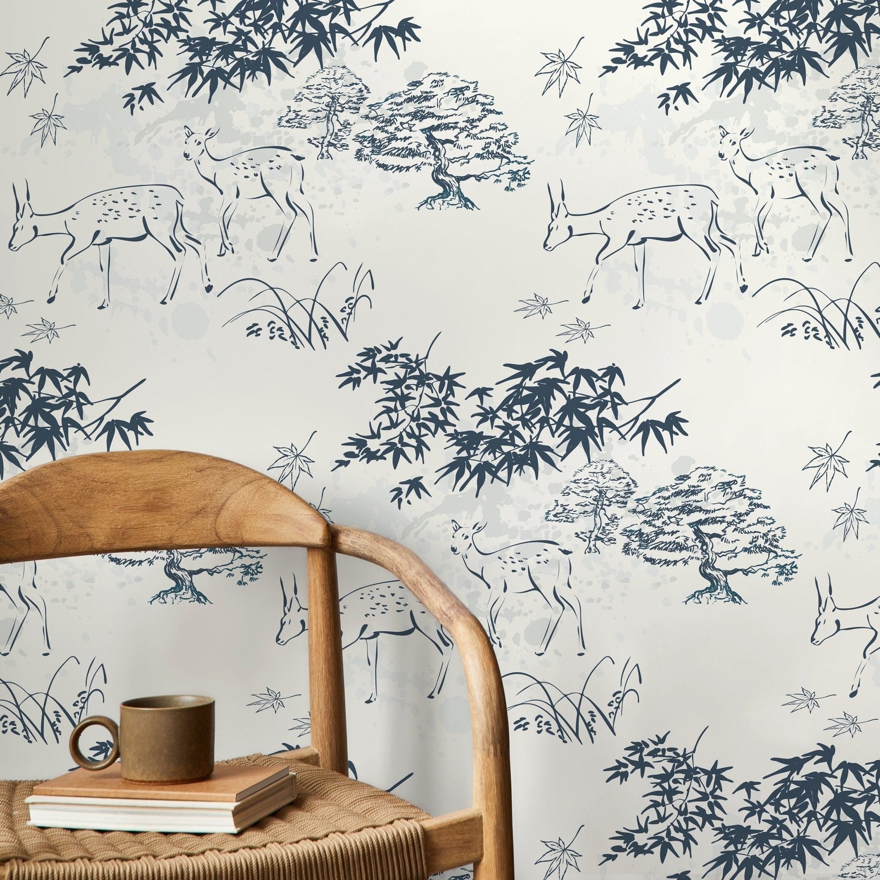 Serene Nature Scene Wallpaper - D496 - WallTrend