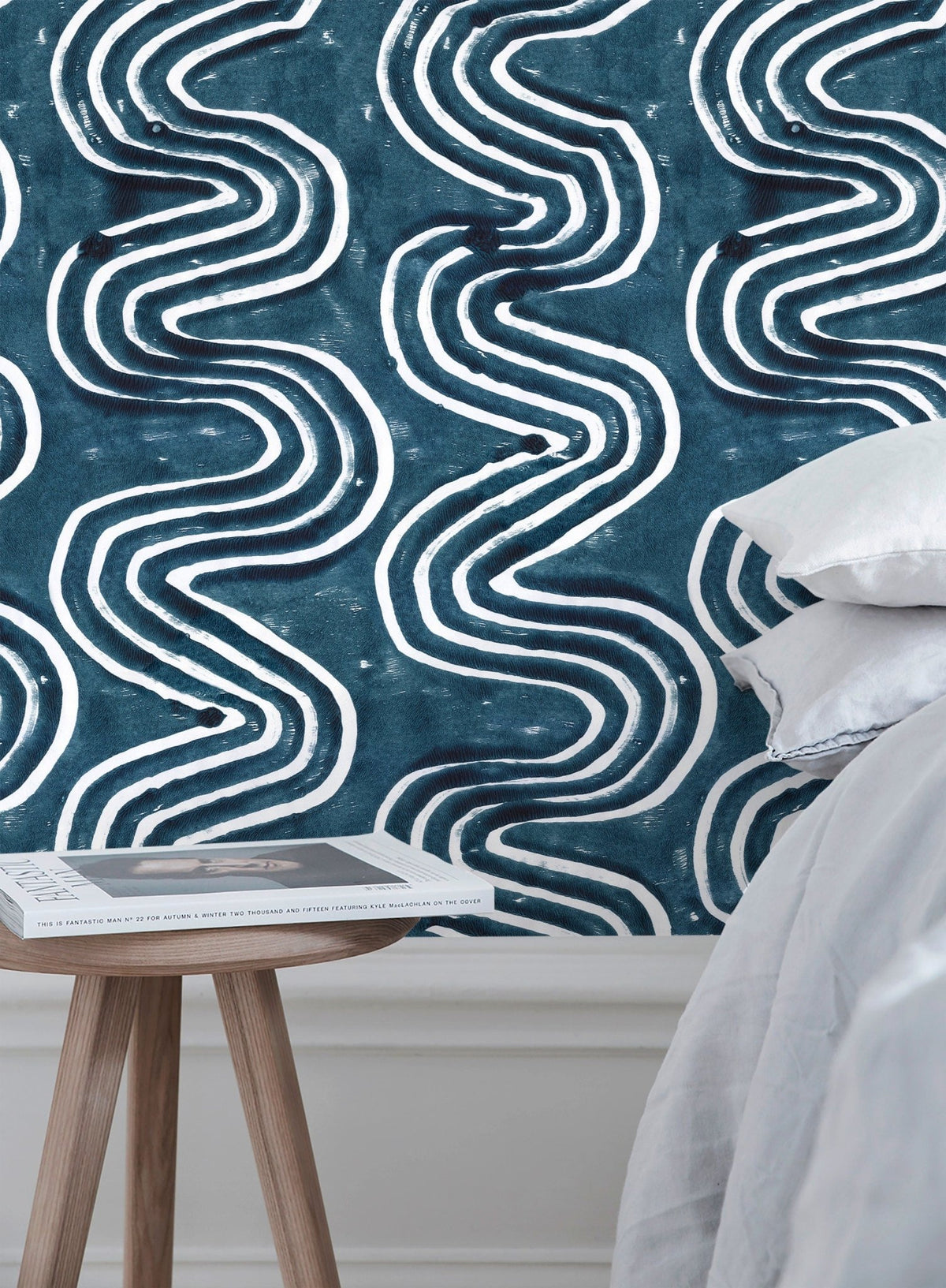 Serene Waves Wallpaper - X094 - WallTrend