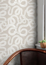 Serpentine Charm Wallpaper - C575 - WallTrend