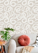 Serpentine Charm Wallpaper - C575 - WallTrend