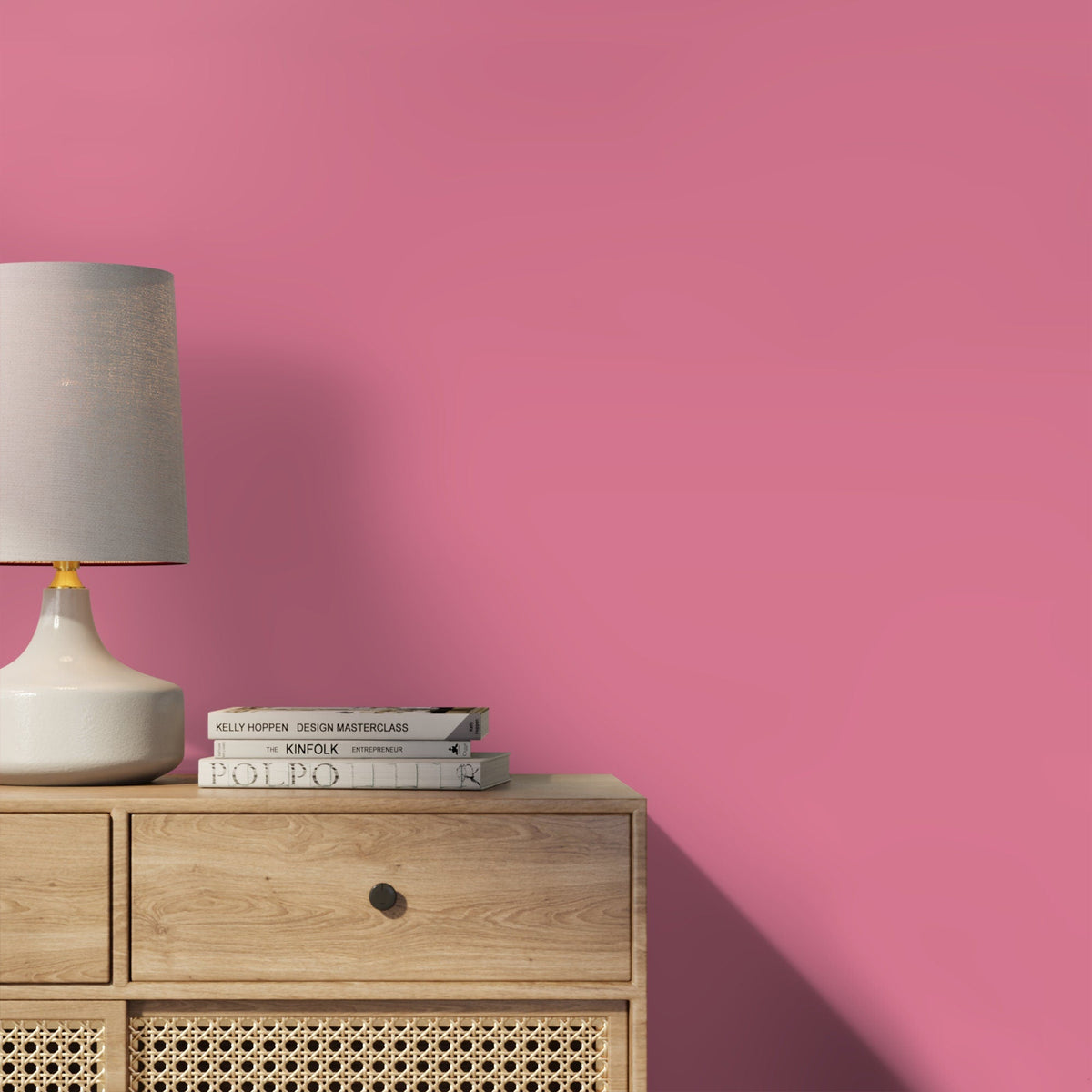 Shimmering Blush Pink Wallpaper / Solid Color / Peel and Stick Wallpaper Removable Wallpaper Home Decor Wall Art Wall Decor Room Decor - D454 - WallTrend