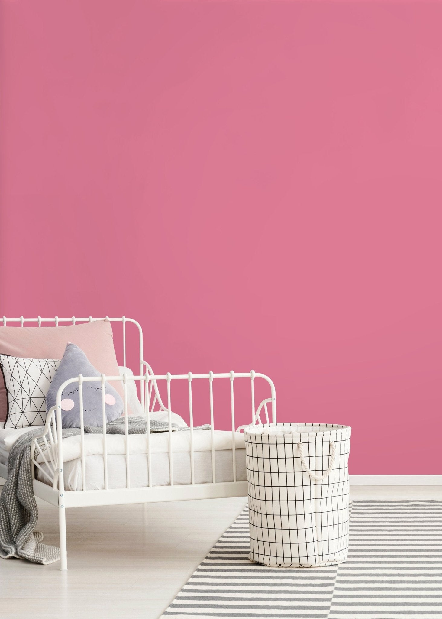 Shimmering Blush Pink Wallpaper / Solid Color / Peel and Stick Wallpaper Removable Wallpaper Home Decor Wall Art Wall Decor Room Decor - D454 - WallTrend