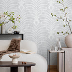 Soft Feathering Artwork Wallpaper - X138 - WallTrend