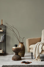 Soothing Green Plain Wallpaper - D471 - WallTrend