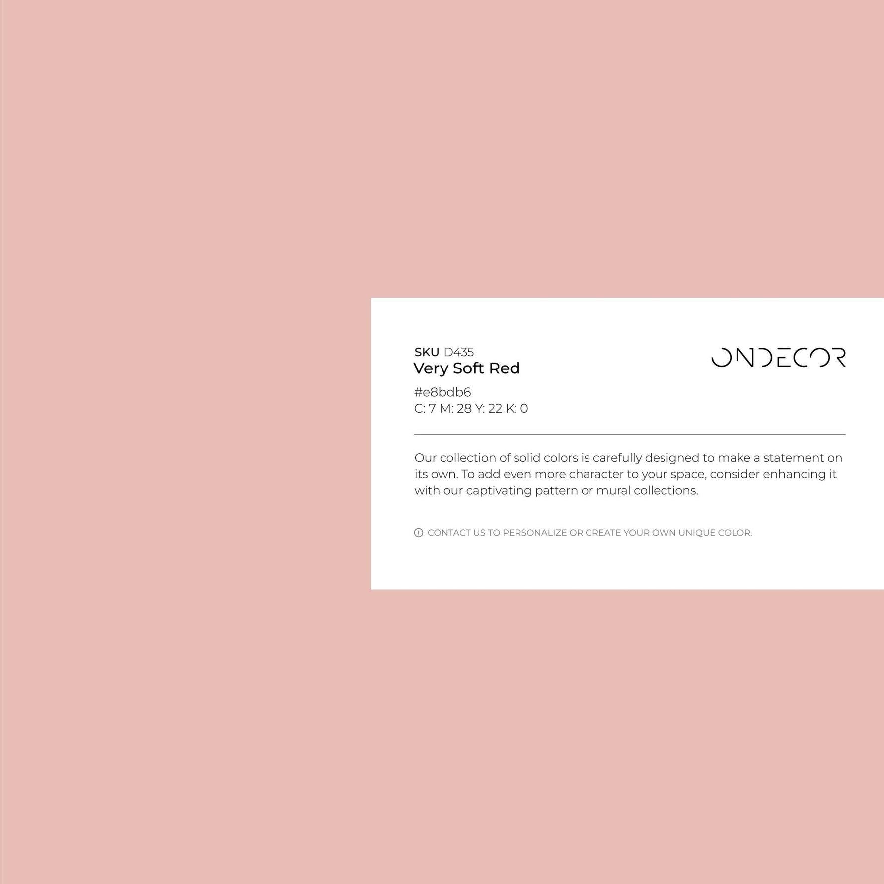 Sophisticated Blush Wallpaper - D435 - WallTrend