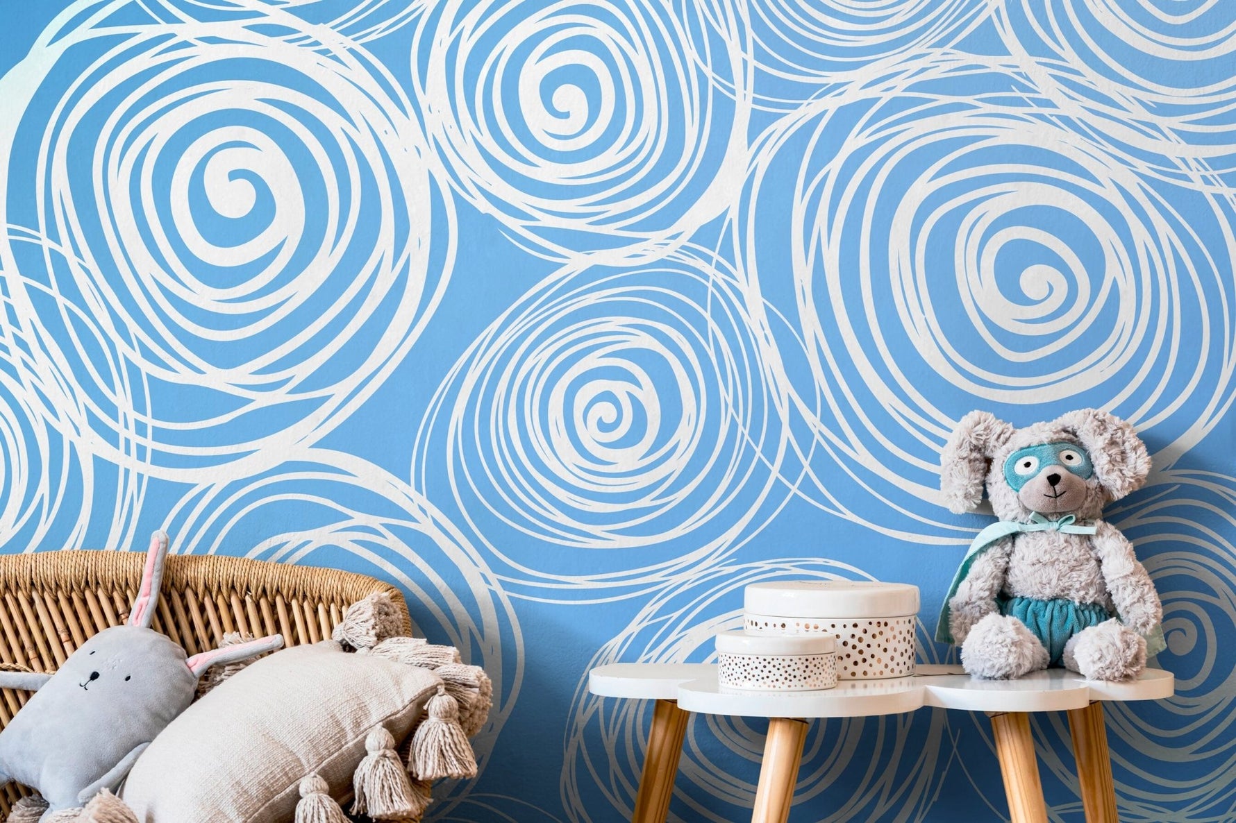 Spiral Bliss Wallpaper - B829 - WallTrend