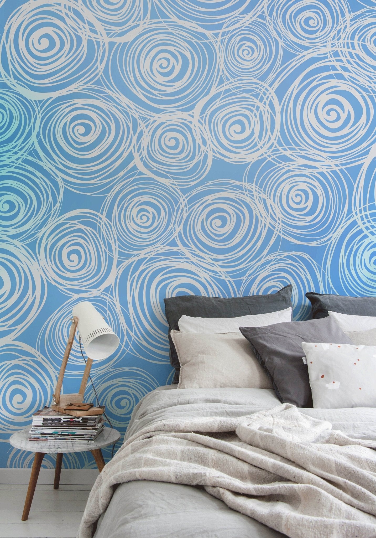 Spiral Bliss Wallpaper - B829 - WallTrend