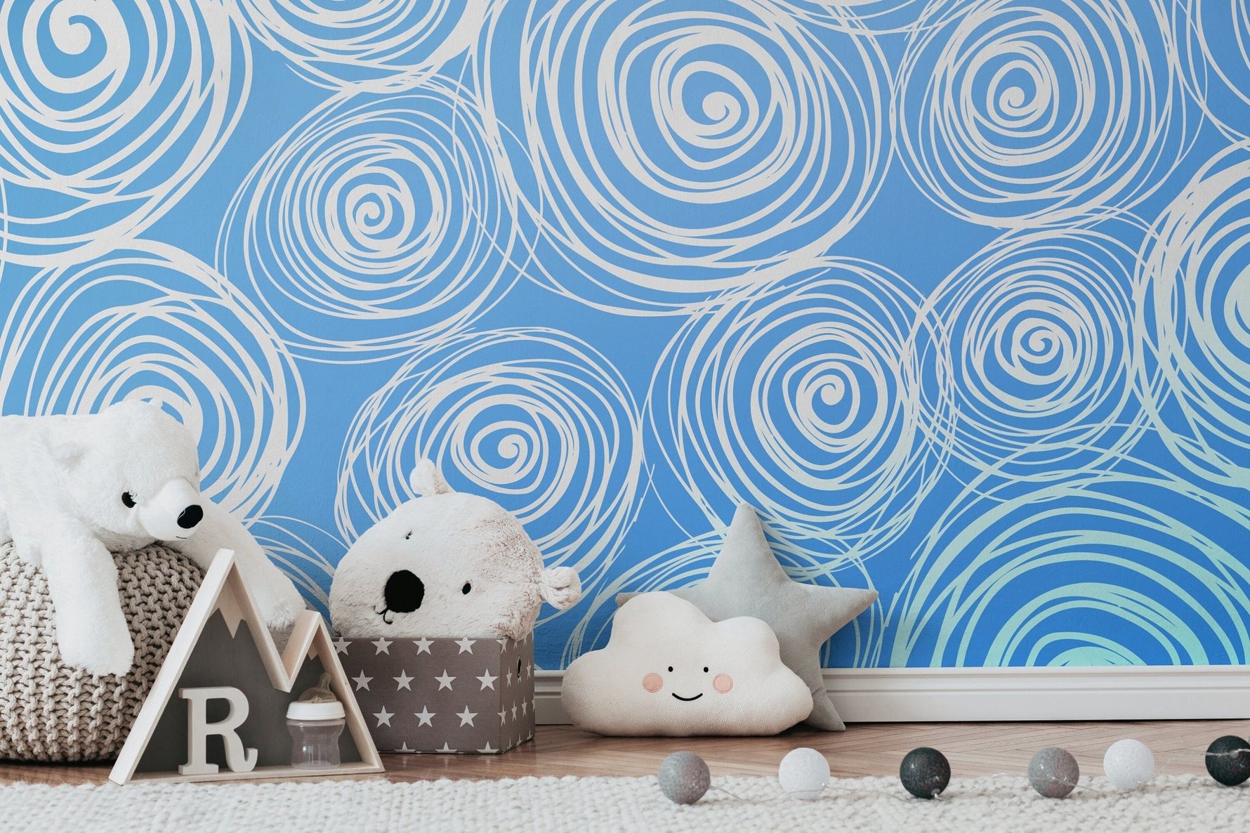 Spiral Bliss Wallpaper - B829 - WallTrend