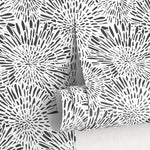 Starburst Lines Wallpaper - A580 - WallTrend