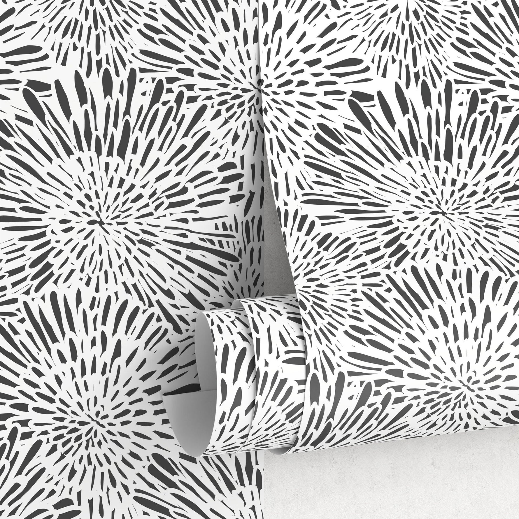 Starburst Lines Wallpaper - A580 - WallTrend