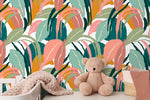 Stylized Foliage Wallpaper - B635 - WallTrend
