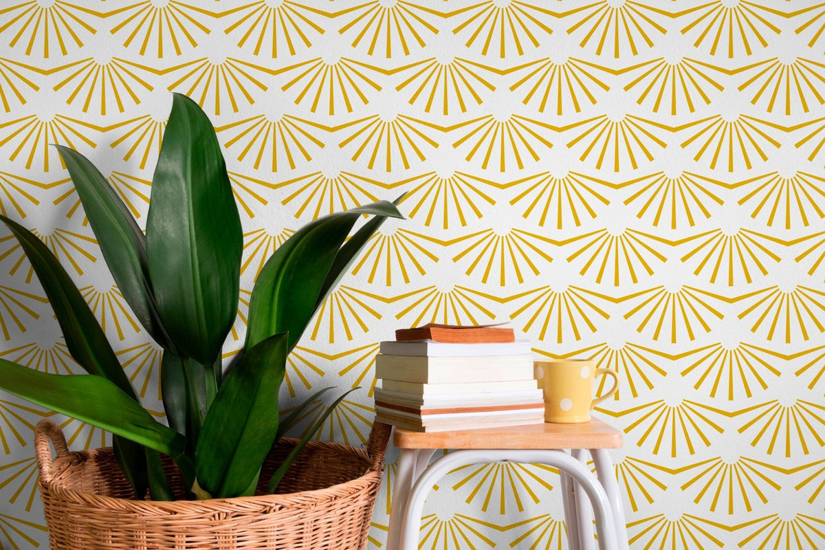 Sunburst Symphony Wallpaper - B911 - WallTrend