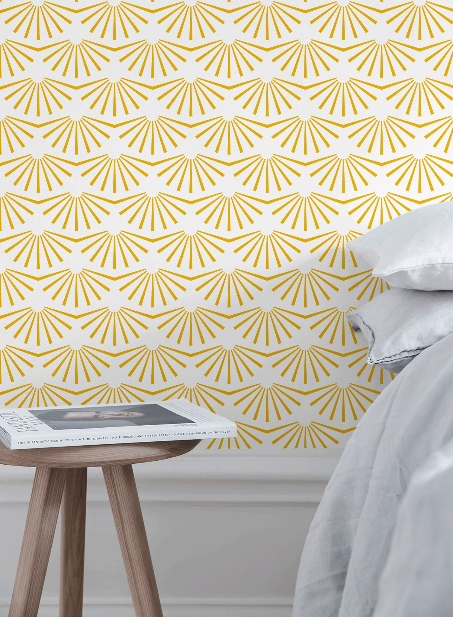 Sunburst Symphony Wallpaper - B911 - WallTrend