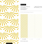 Sunburst Symphony Wallpaper - B911 - WallTrend