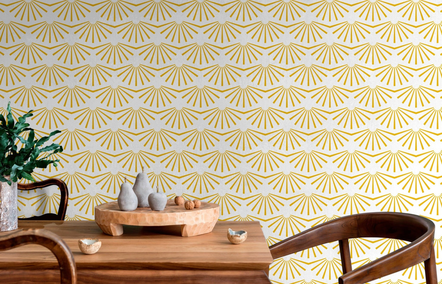 Sunburst Symphony Wallpaper - B911 - WallTrend