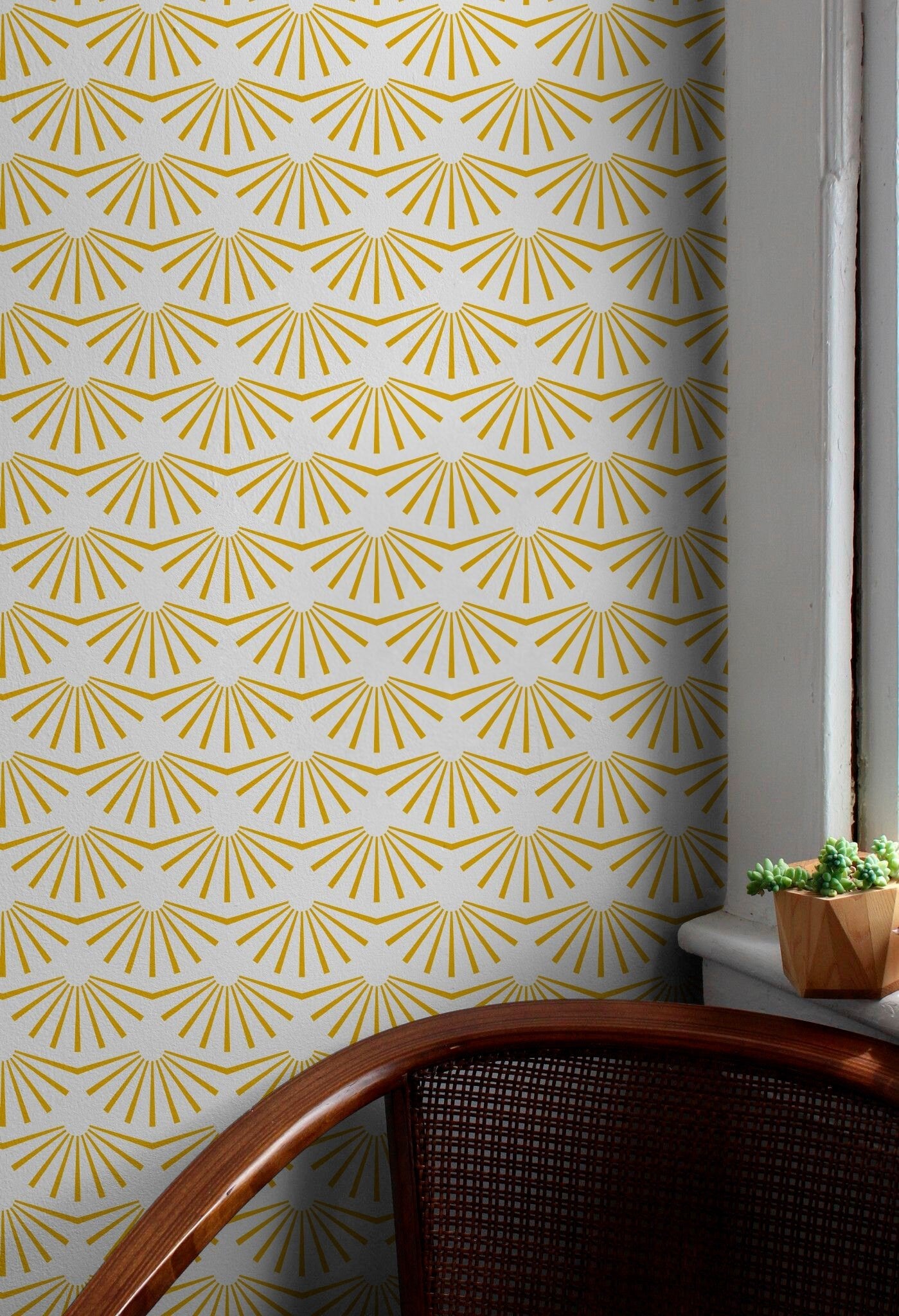 Sunburst Symphony Wallpaper - B911 - WallTrend