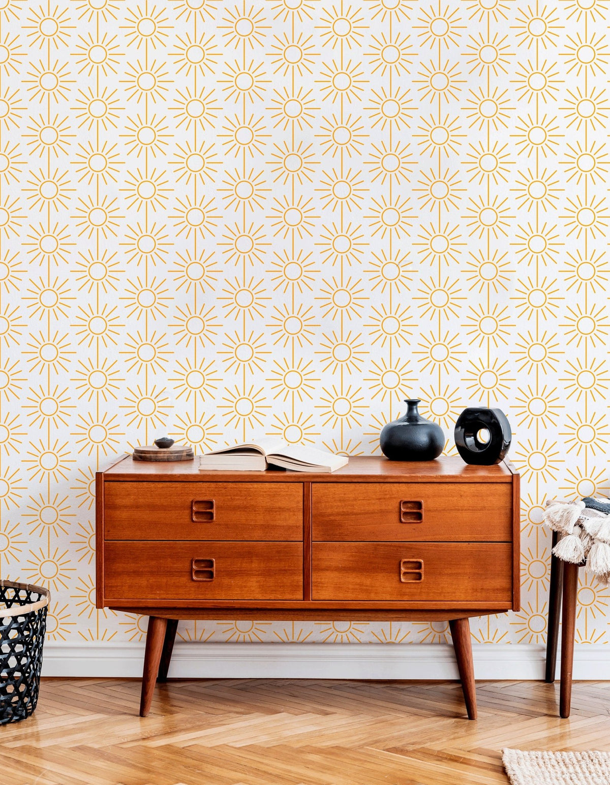 Sunny Geometric Radiance Wallpaper - B914 - WallTrend