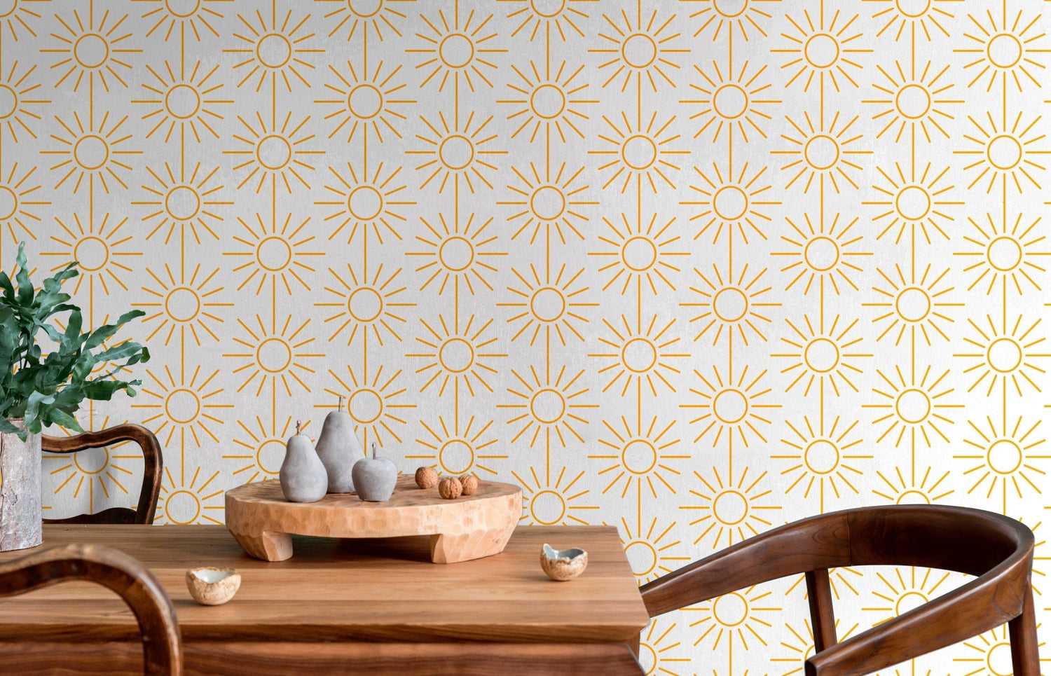 Sunny Geometric Radiance Wallpaper - B914 - WallTrend