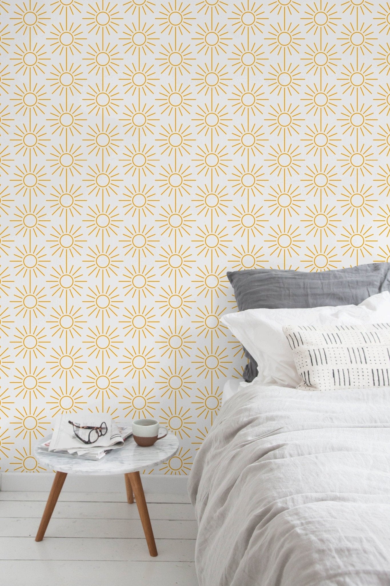 Sunny Geometric Radiance Wallpaper - B914 - WallTrend