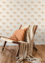 Sunrise Symmetry Wallpaper - D348 - WallTrend