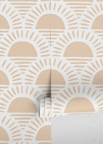 Sunrise Symmetry Wallpaper - D348 - WallTrend