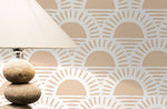 Sunrise Symmetry Wallpaper - D348 - WallTrend