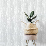 Temporary Wallpaper Removable Wallpaper Peel and Stick Wallpaper Wall Paper Wall Mural - Grunge Herringbone Wallpaper - D953 - WallTrend