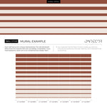 Terracotta Striped Wallpaper Modern Wallpaper Peel and Stick and Traditional Wallpaper - D728 - WallTrend