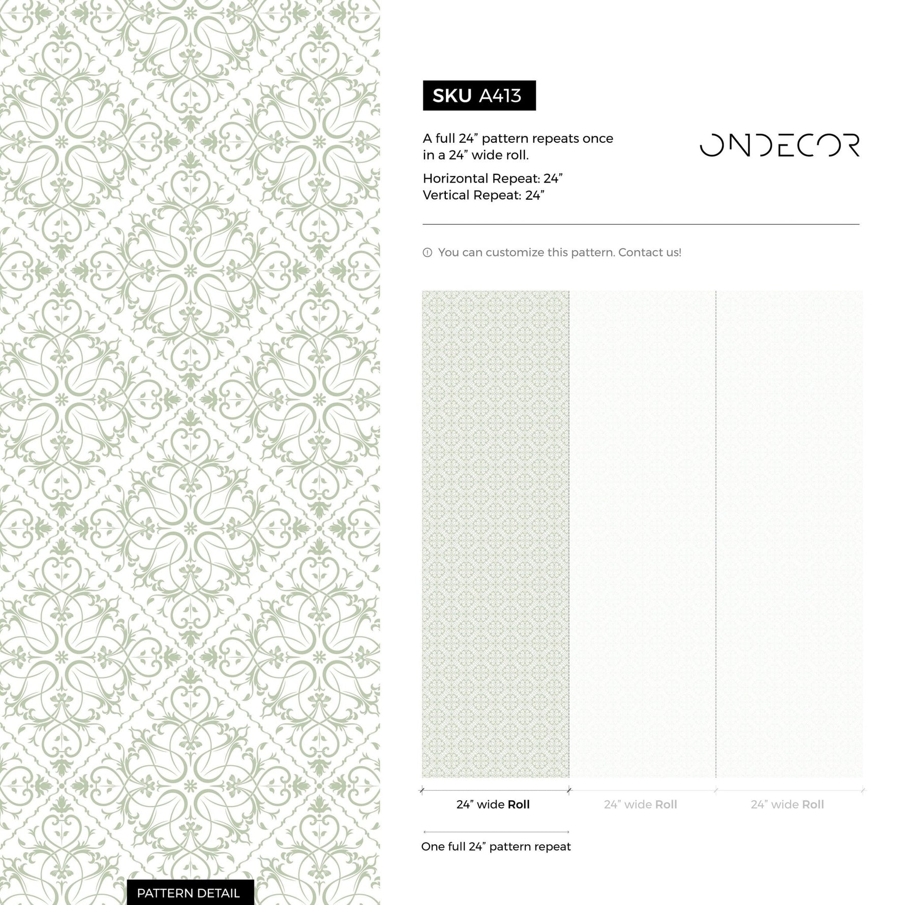 Traditional Elegance Wallpaper - A413 - WallTrend