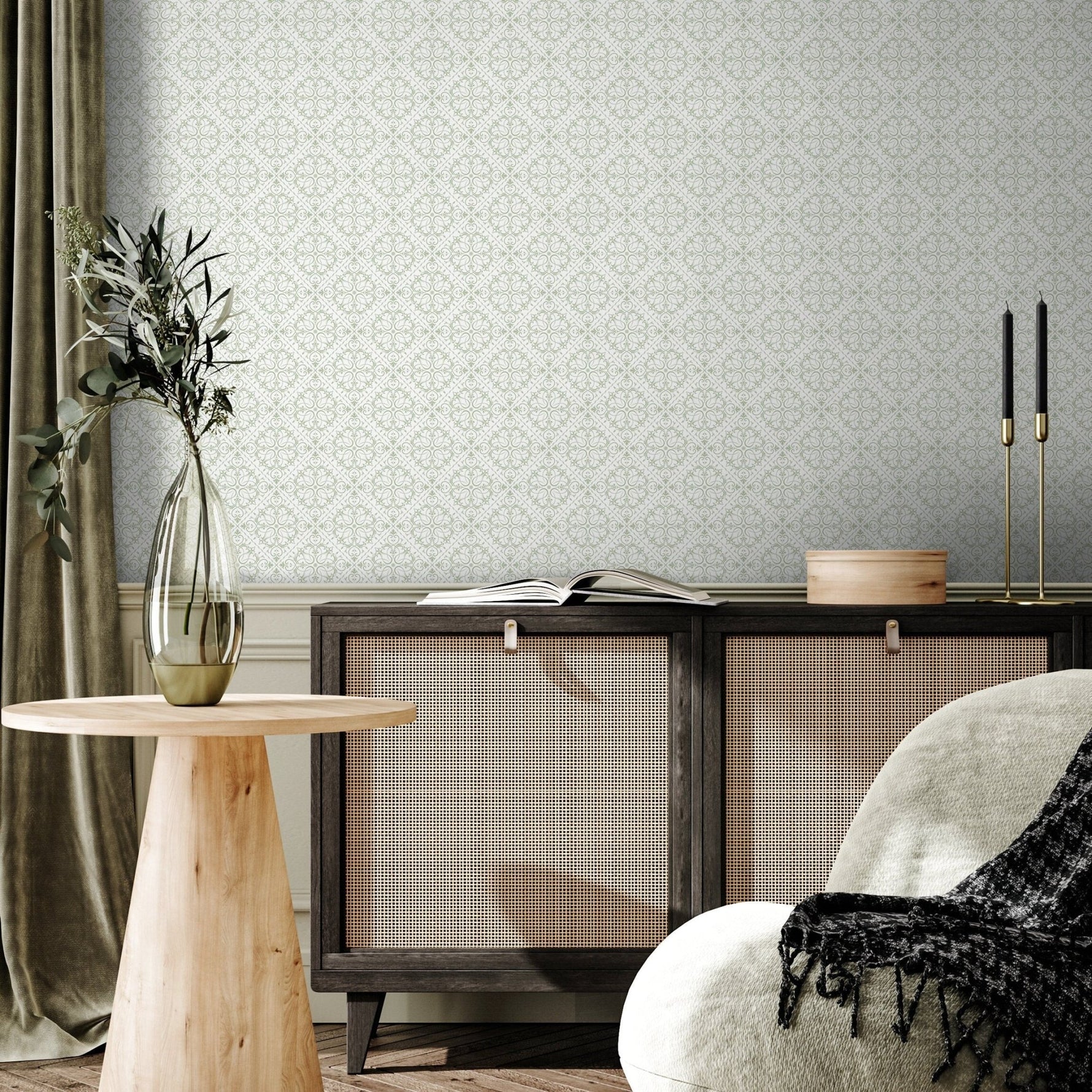 Traditional Elegance Wallpaper - A413 - WallTrend