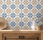 Traditional Fleur - de - Lis Pattern Wallpaper - D169 - WallTrend
