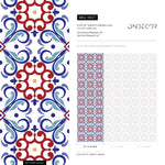 Traditional Ornate Tile Wallpaper - B827 - WallTrend