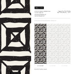 Tribal Geometric Pattern Wallpaper - C375 - WallTrend