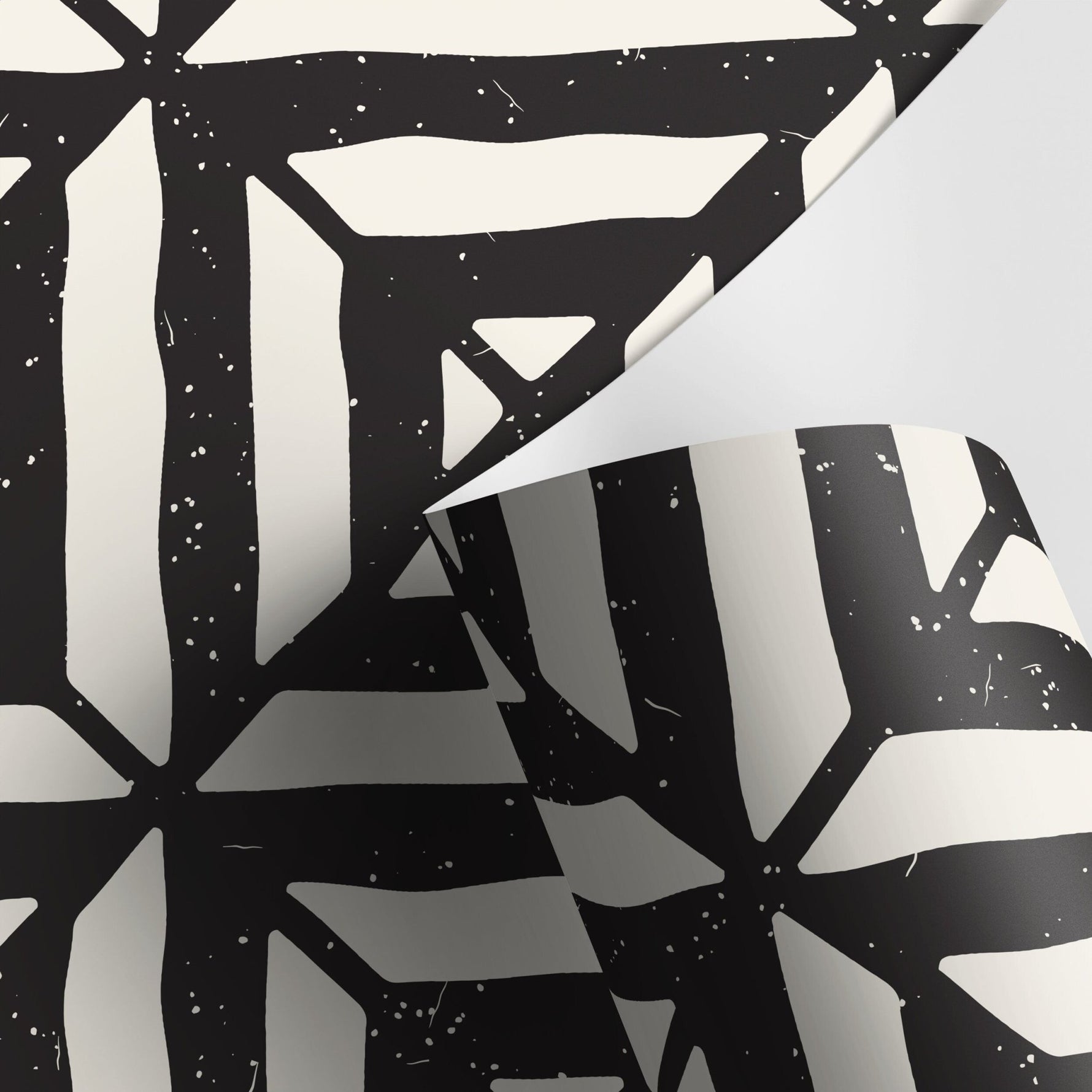 Tribal Geometric Pattern Wallpaper - C375 - WallTrend