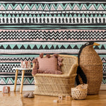 Tribal Stripes and Patterns Wallpaper - A819 - WallTrend