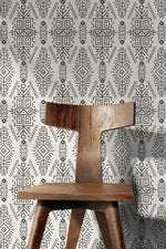 Tribal Symmetry Wallpaper - C607 - WallTrend