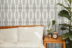 Tribal Symmetry Wallpaper - C607 - WallTrend